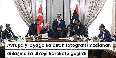 Avrupa'yı ayağa kaldıran fotoğraf! İmzalanan anlaşma iki ülkeyi harekete geçirdi!