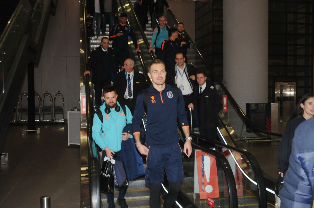 Avrupada Tur Atlayan Başakşehir, İstanbula Döndü