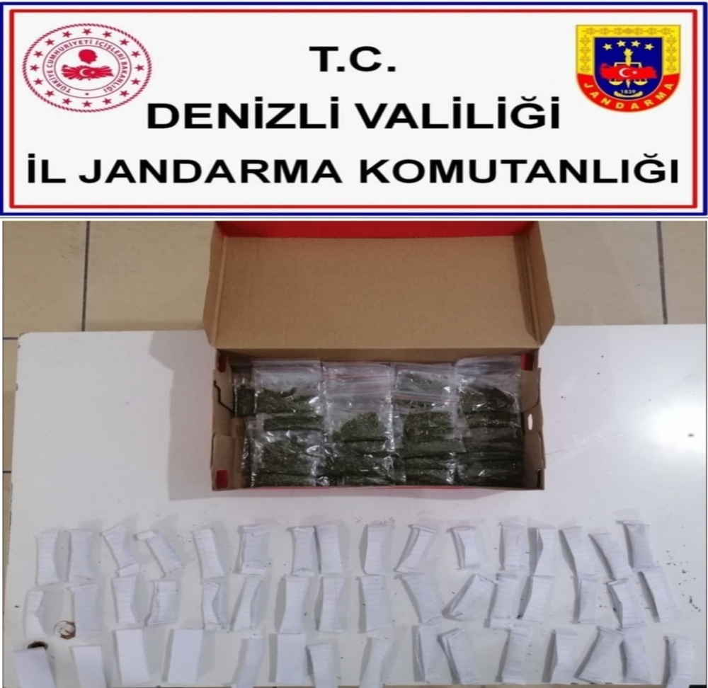 Ayakkabı kutusundan uyuşturucu çıktı