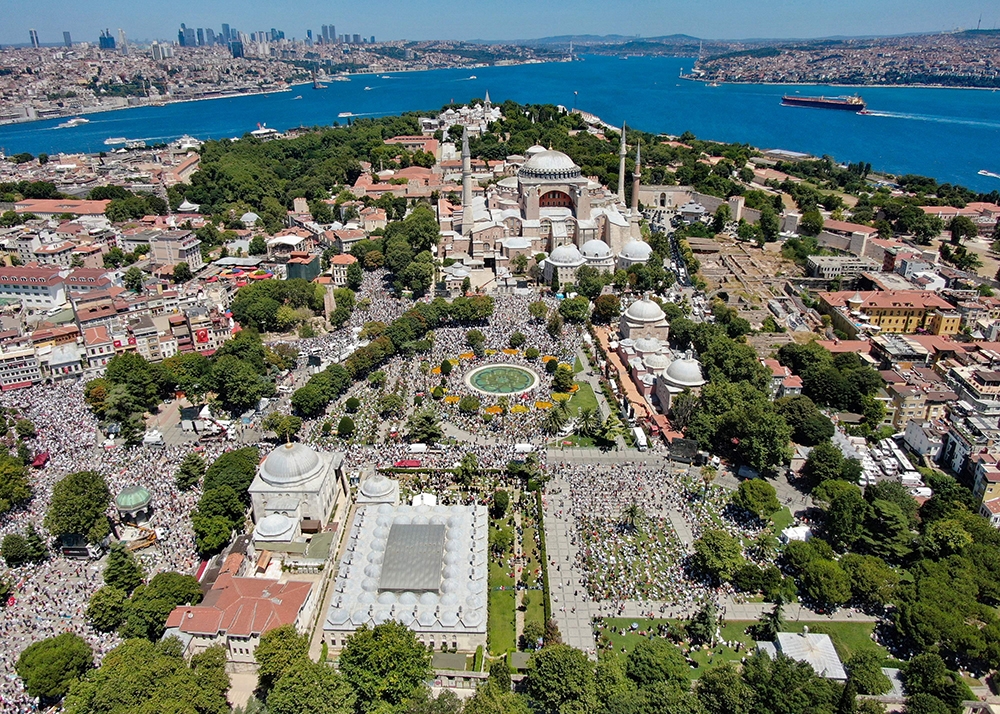Ayasofya-i Kebir Cami-i Şerif’i hakkında 502 bin tweet atıldı