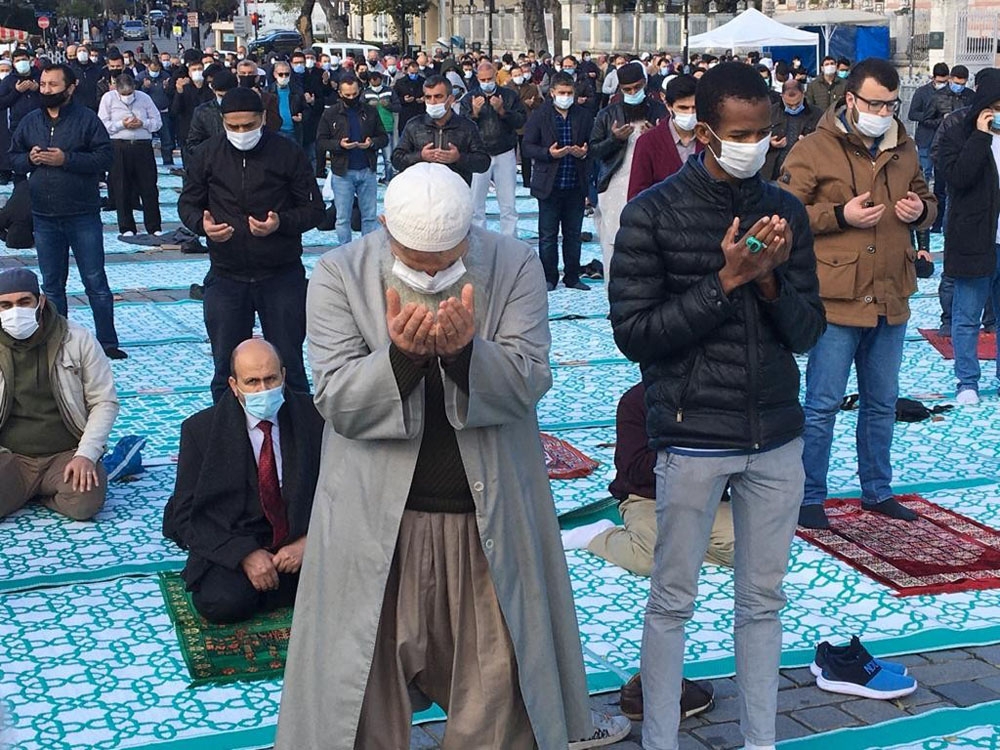 Ayasofya-i Kebir Cami-i Şerifi’nde yağmur duası yapıldı