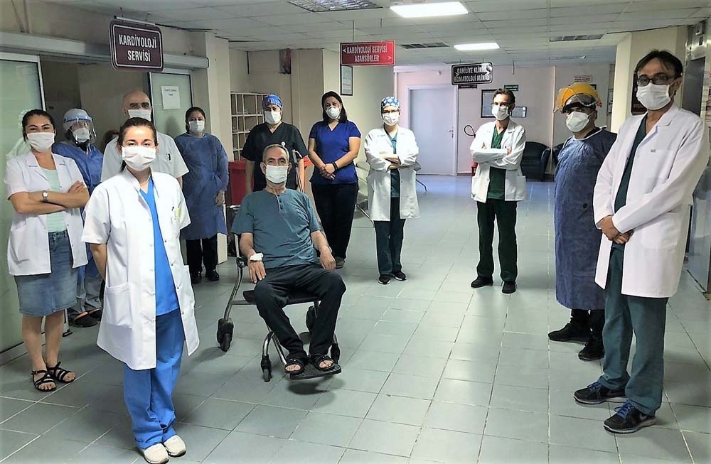 Aydın’da Kovid-19 tedavisinde bir ilk