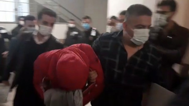 Aylin Sözer’i vahşice öldüren şahıs adliyeye getirildi