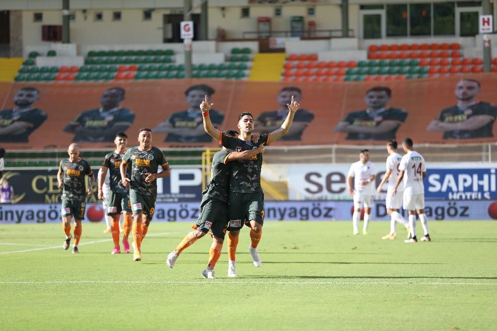 Aytemiz Alanyaspor’dan Hatayspor’a gol yağmuru