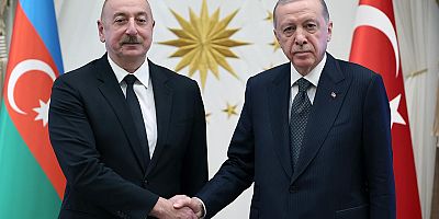 Azerbaycan Cumhurbaşkanı Aliyev Cumhurbaşkanı Erdoğan ile görüştü