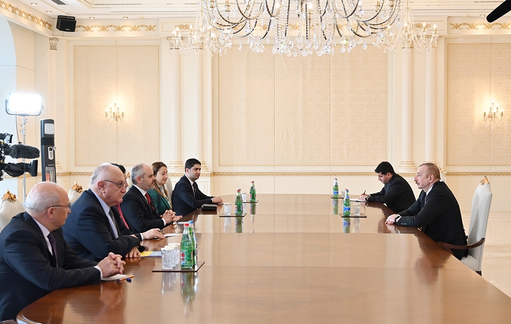 Azerbaycan Cumhurbaşkanı Aliyev, TBMM Dışişleri Komisyonu Başkanı Kılıç’ı kabul etti