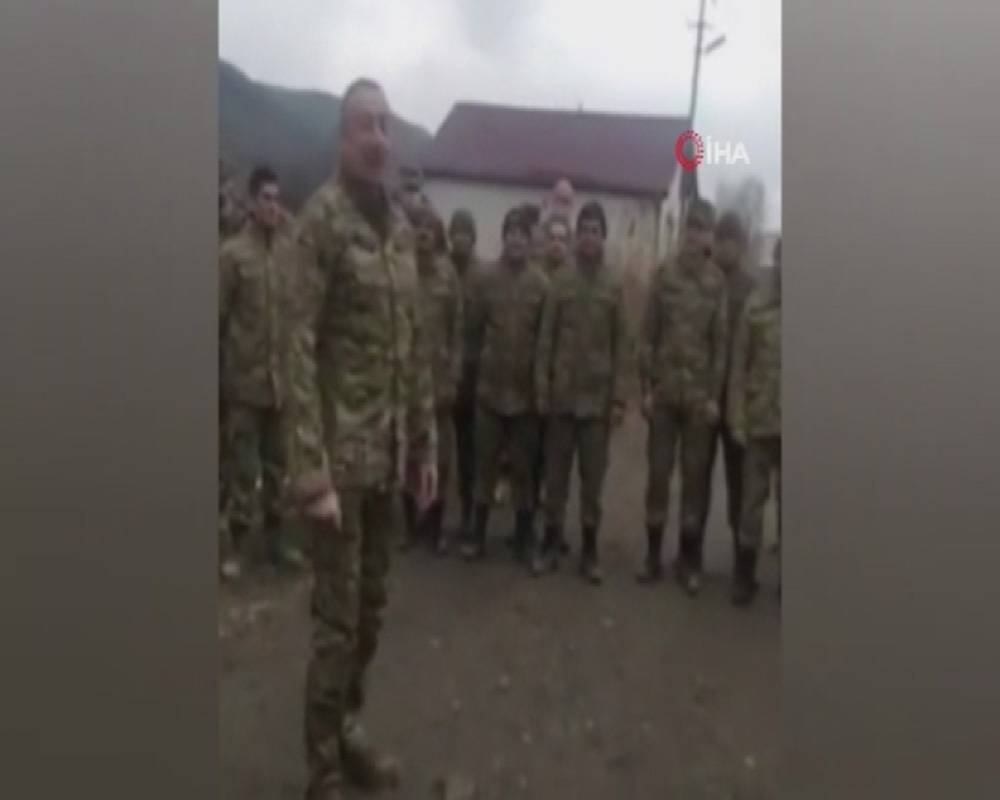 Azerbaycan Cumhurbaşkanı Aliyev’den işgalden kurtarılan Gubadlı’ya ziyaret