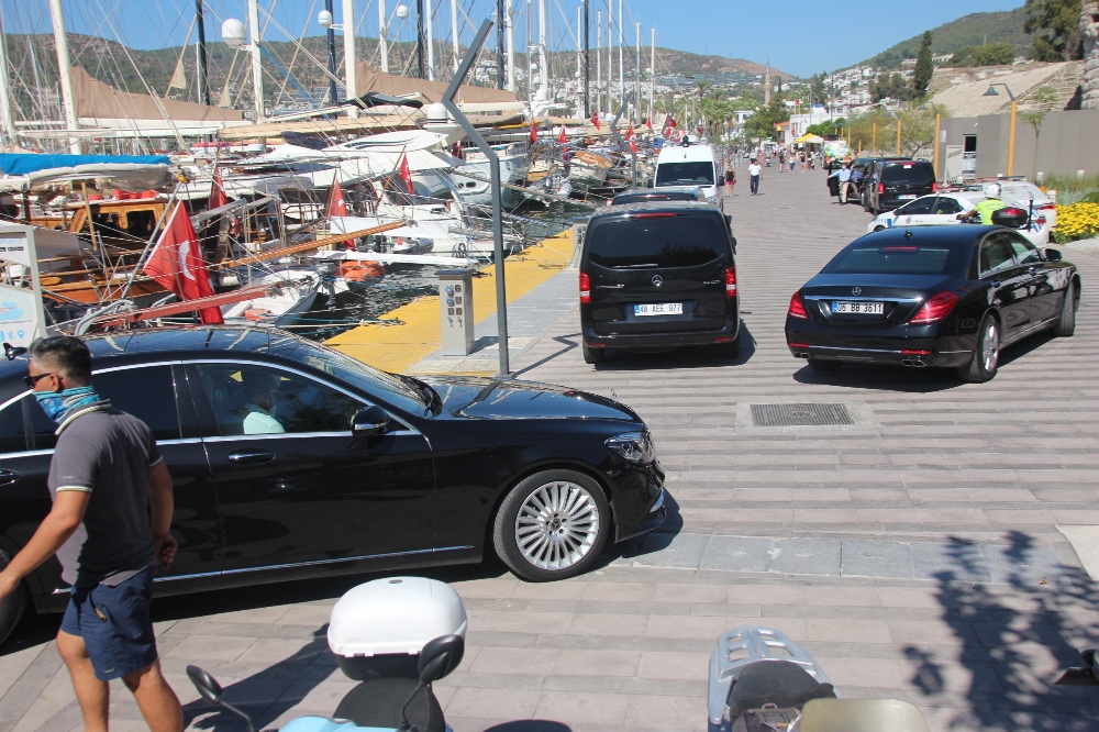Azerbaycan Cumhurbaşkanı İlham Aliyev Bodrum’da
