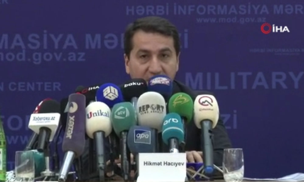 Azerbaycan Cumhurbaşkanı Yardımcısı Hacıyev: 