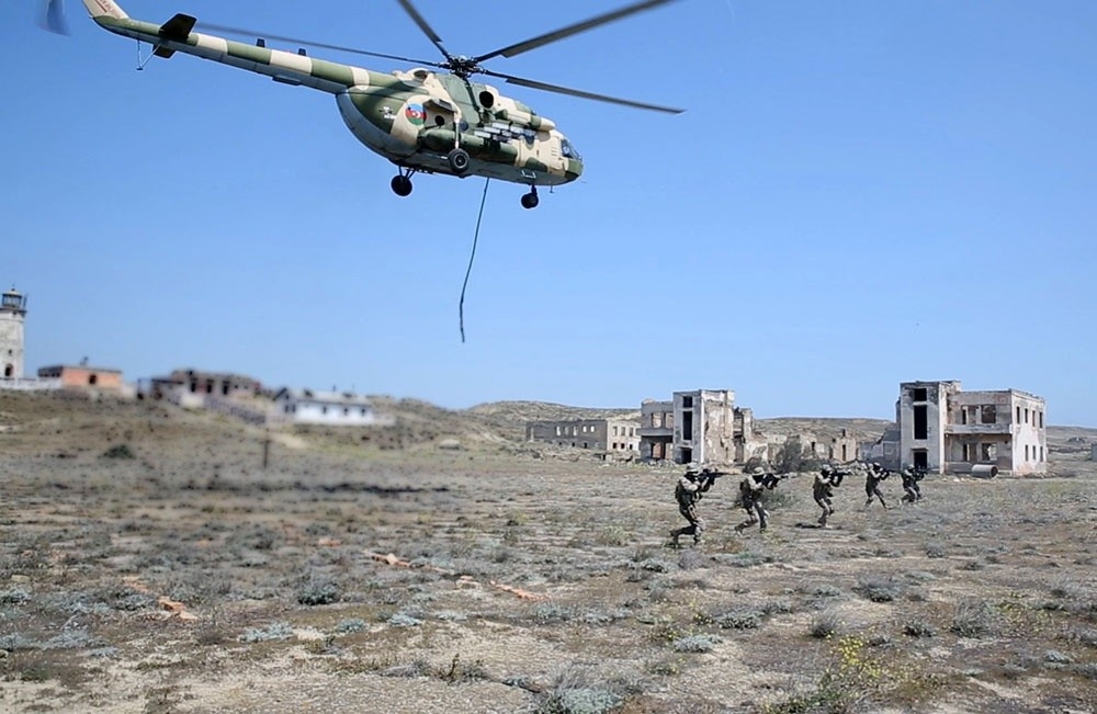 Azerbaycan donanmasının Hazar Denizi’ndeki tatbikatı sona erdi