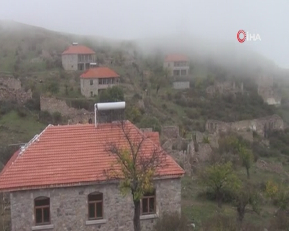 Azerbaycan, Ermenistan işgalinden kurtardığı Daşbaşı köyünden görüntüler paylaştı