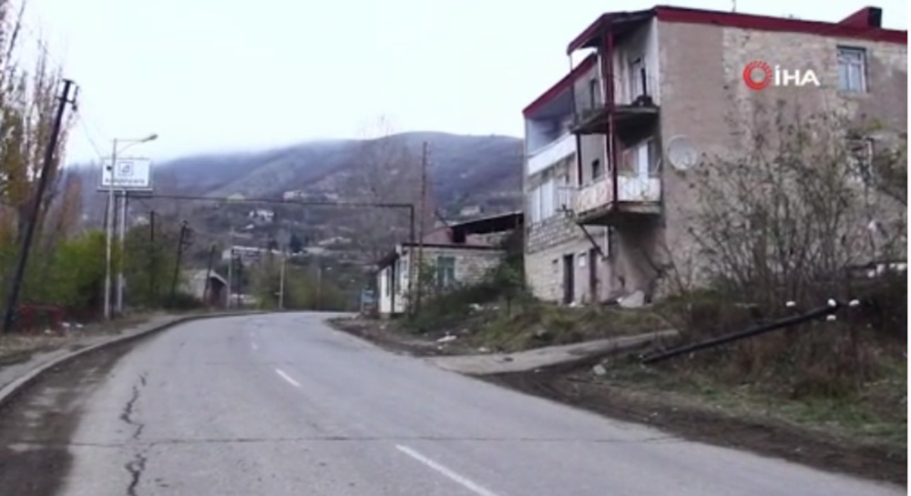 Azerbaycan işgalden kurtarılan Laçın şehrinin görüntülerini yayınlandı