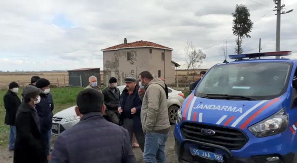 Bafra’da arazi toplulaştırması gerginliği
