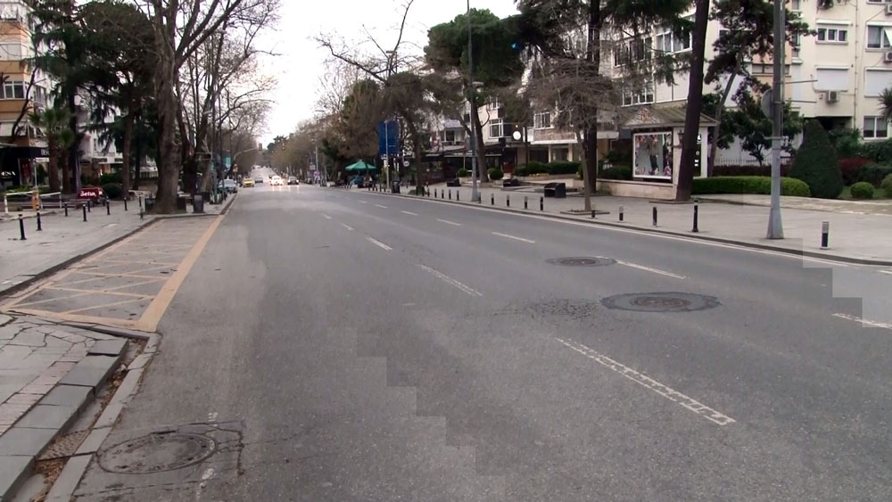 Bağdat Caddesi adeta hayalet caddeye döndü