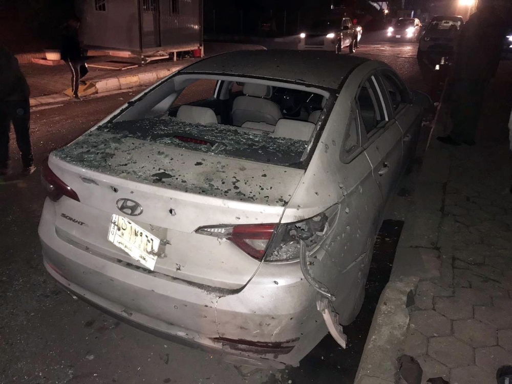 Bağdat’ta ABD Büyükelçiliği yakınına havan toplu saldırı