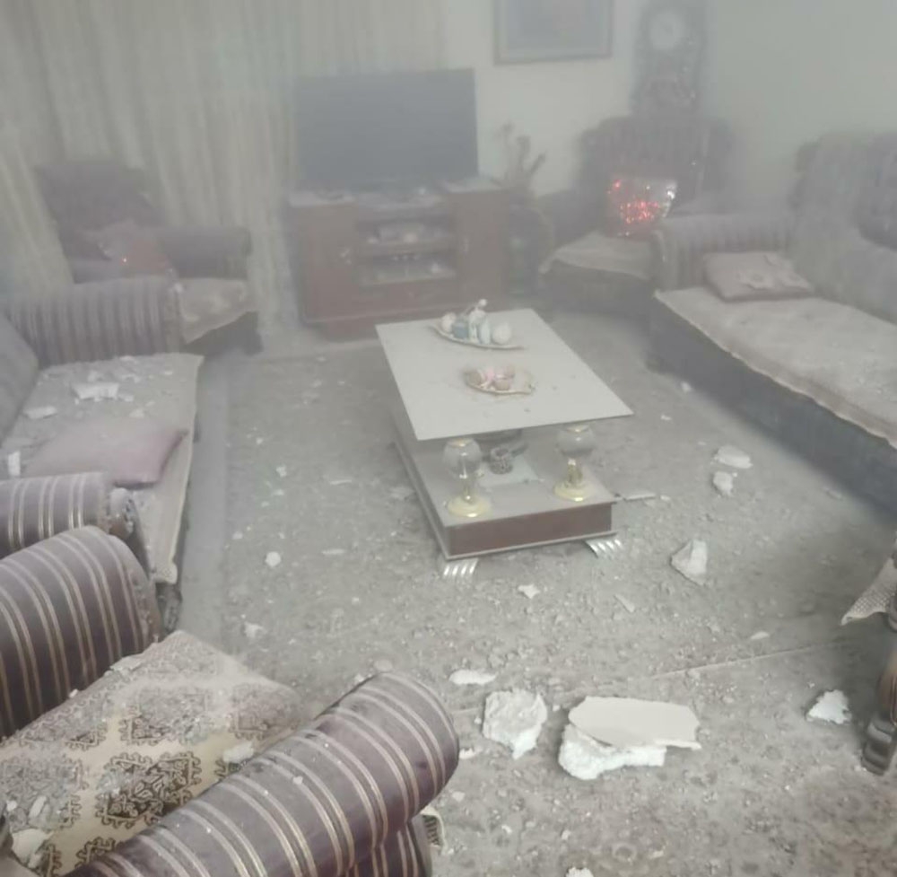 Bağdat’taki Yeşil Bölge saldırısında evler ve otomobiller zarar gördü