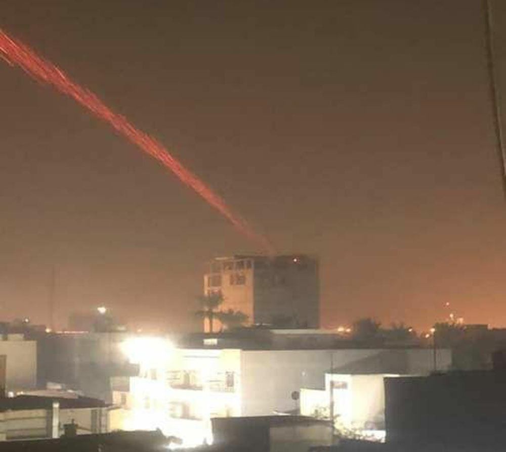 Bağdat’taki Yeşil Bölge’ye roketli saldırı
