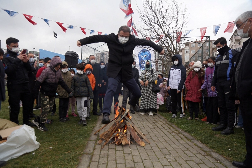 Baharın müjdecisi Nevruz Eyüpsultan’da coşkuyla kutlandı