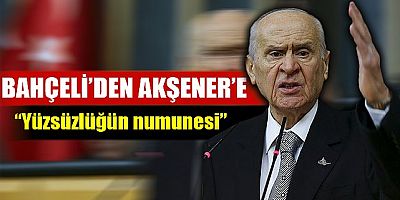 Bahçeli'den Akşener yorumu: Bir kere satan yine satar! Yine satacaktır...