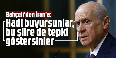 Bahçeli'den İran açıklaması: 
