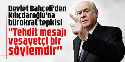 Bahçeli : Yüreğin yetiyorsa Demirtaş'ı şehit ailelerine sor Kılıçdaroğlu