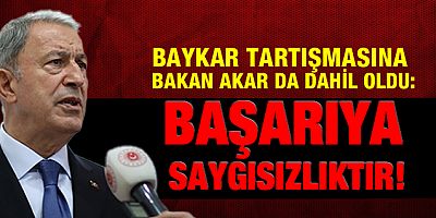 Bakan Akar, Ali Babacan'ın SİHA açıklamasına sert tepki gösterdi!