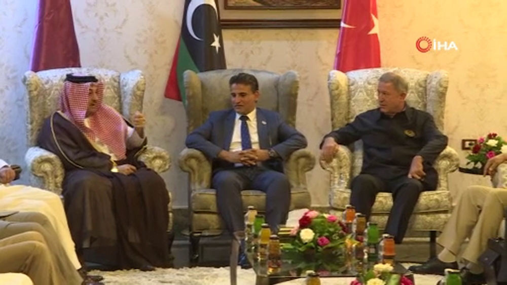 Bakan Akar ve Genelkurmay Başkanı Orgeneral Güler Libya’da