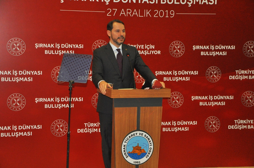 Bakan Albayrak Müjdeyi Şırnaktan Verdi