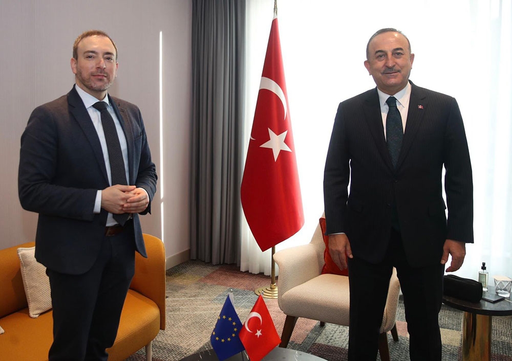 Bakan Çavuşoğlu, AB Dış İlişkiler Yüksek Temsilcisi Borell ile görüştü