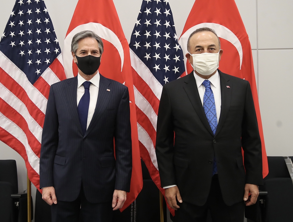 Bakan Çavuşoğlu, ABD Dışişleri Bakanı Blinken ile görüştü