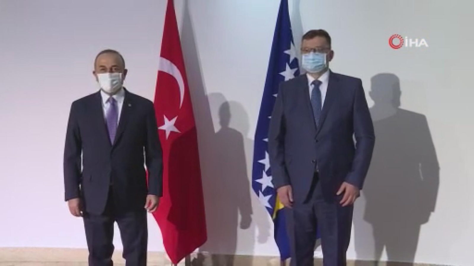 Bakan Çavuşoğlu, Bosna Hersek Bakanlar Konseyi Başkanı (Başbakan) Tegeltija ile görüştü
