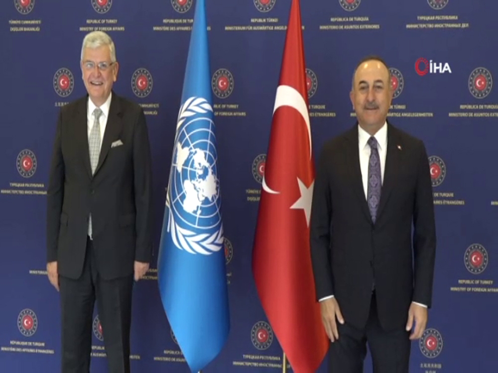 Bakan Çavuşoğlu, Bozkır ile görüştü