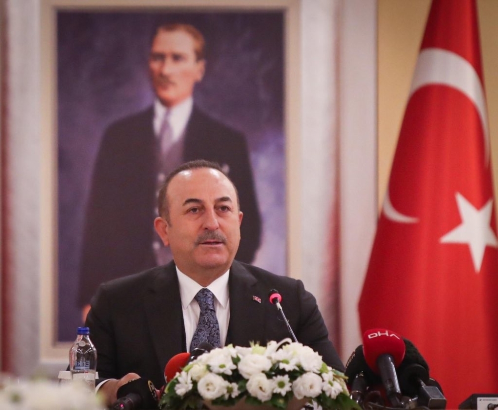 Bakan Çavuşoğlu Cezayir’de