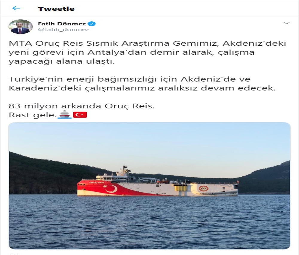 Bakan Dönmez: 