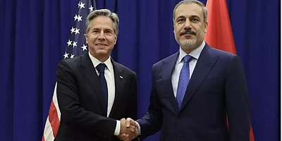 Bakan Fidan ABD'li mevkidaşı Blinken ile görüştü
