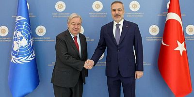 Bakan Fidan, Guterres ile görüştü