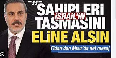 Bakan Fidan'ın İsrail sözleri sonrası CHP'li isimden şoke eden açıklama! 