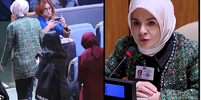 Bakan Göktaş'tan BM'de 'İsrail' protestosu: Salonu terk etti