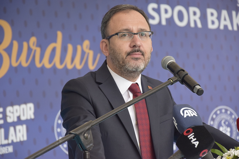 Bakan Kasapoğlu: 