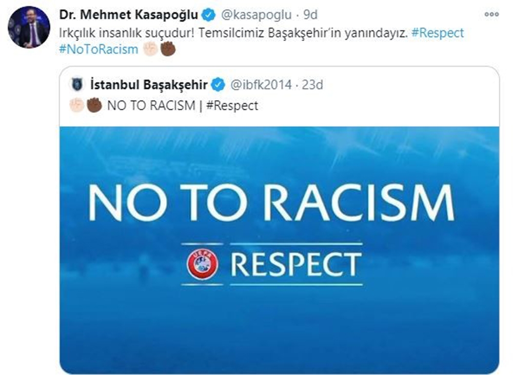 Bakan Kasapoğlu: 