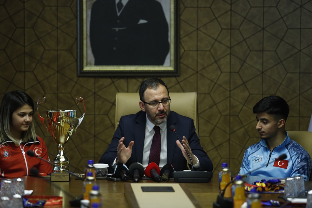 Bakan Kasapoğlu, Milli Judocuları Ağırladı