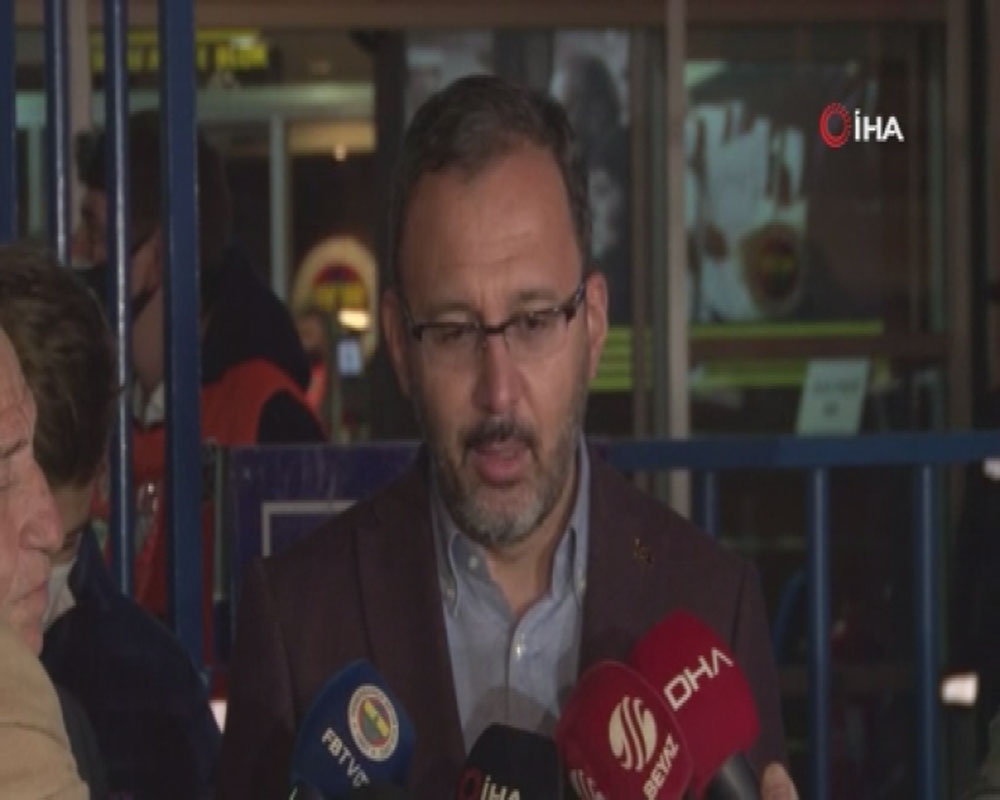 Bakan Kasapoğlu: 