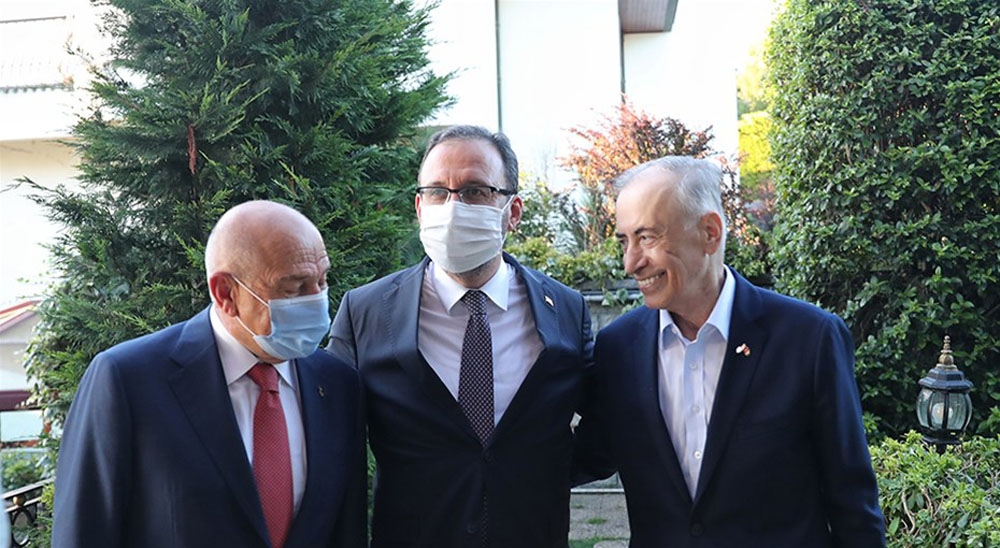 Bakan Kasapoğlu’ndan Mustafa Cengiz’e geçmiş olsun ziyareti