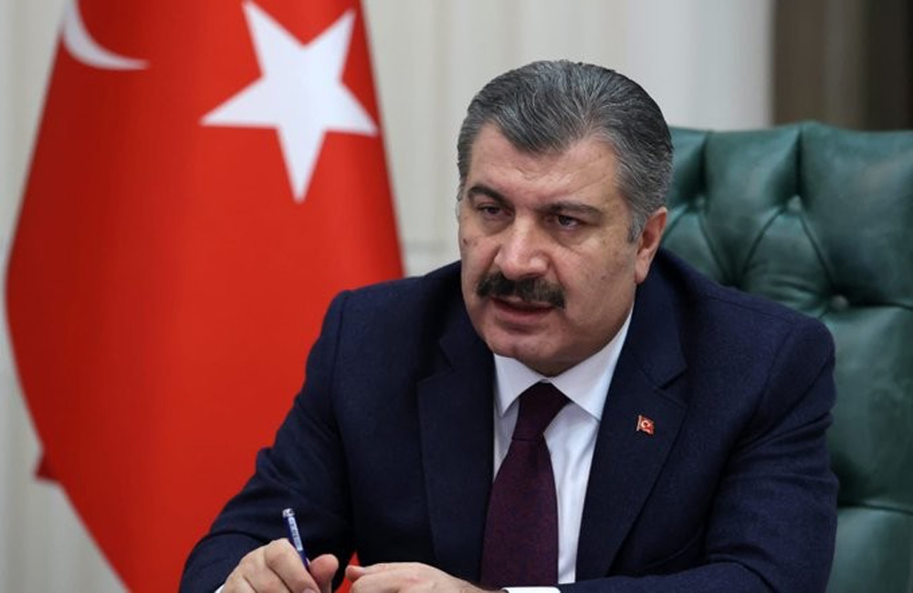 Bakan Koca telekonferans görüşmesi yaptı