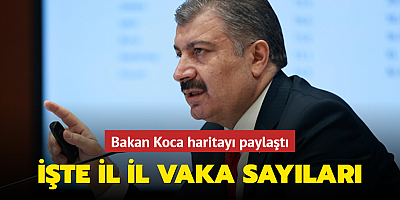Bakan Koca vaka sayısı en çok artan 10 ili açıkladı
