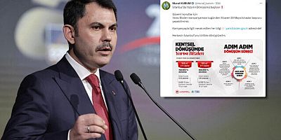 Bakan Kurum duyurdu: 'Yarısı Bizden' kampanyasına başvurular başladı