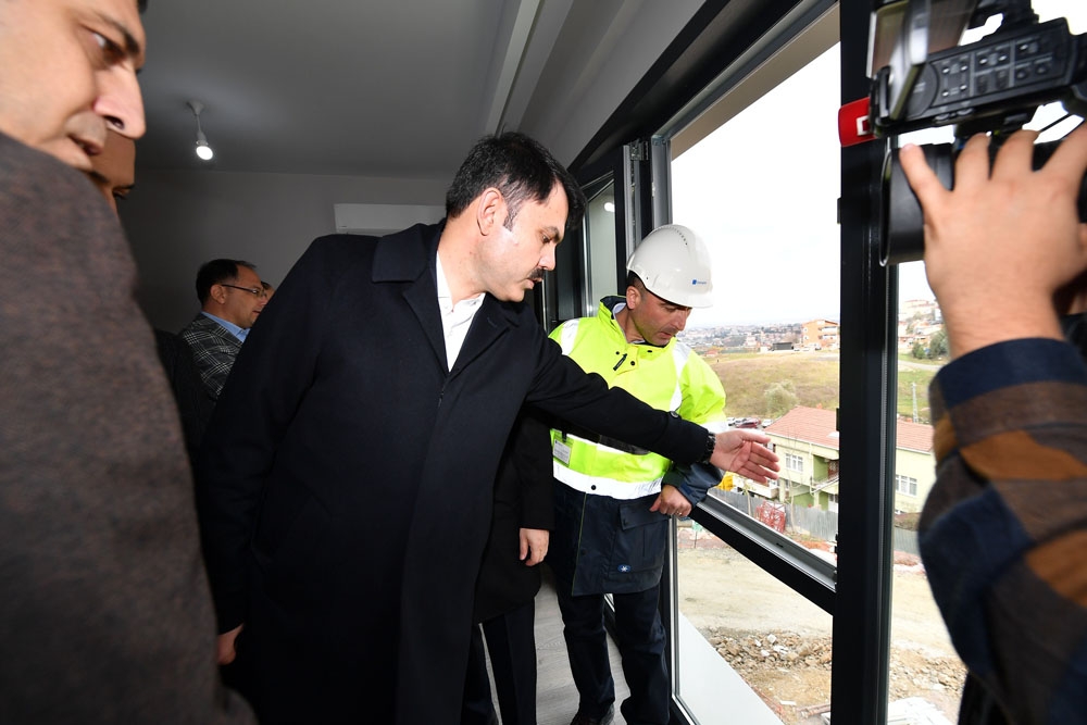 Bakan Murat Kurum: “550 Bağımsız Bölümü 2020 Yılı Sonu İtibariyle Tamamlayacağız