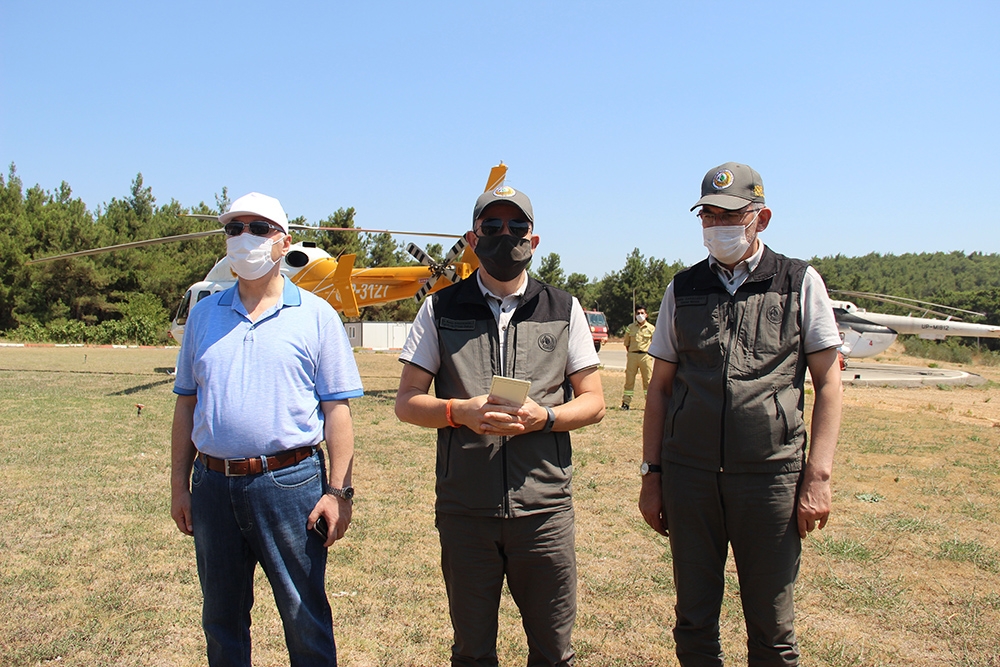Bakan Pakdemirli açıkladı: Menderes’teki yangınla ilgili bir gözaltı