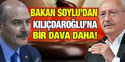 Bakan Soylu'dan Kılıçdaroğlu'na milyon TL'lik dava!