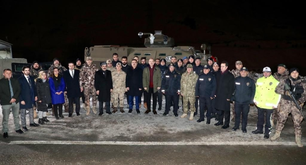 Bakan Soylu Güvenlik Güçlerinin Yeni Yılını Kutladı